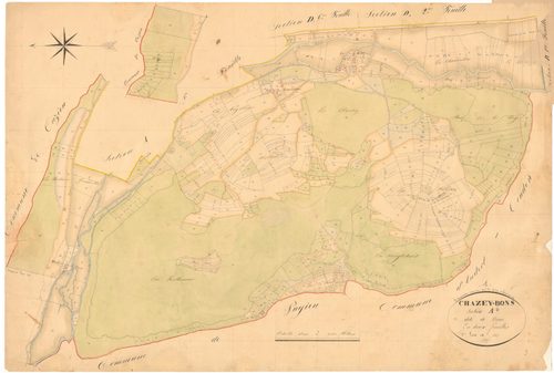 Chazey-Bons - 3 P 5205 - 3 P 5205 -  Feuille 2  (1836)