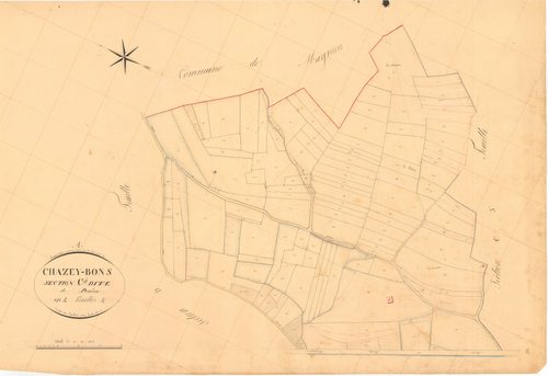 Chazey-Bons - 3 P 5214 - 3 P 5214 -  Feuille 4  (1836)