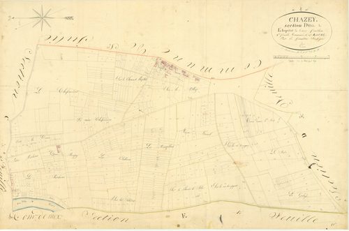 Chazey-sur-Ain - 3 P 5229 - 3 P 5229 -  Feuille 1  (1825)