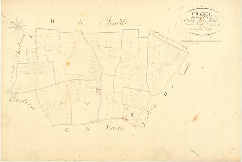 Chazey-sur-Ain - 3 P 5226 - 3 P 5226 -  Feuille 1  (1825)