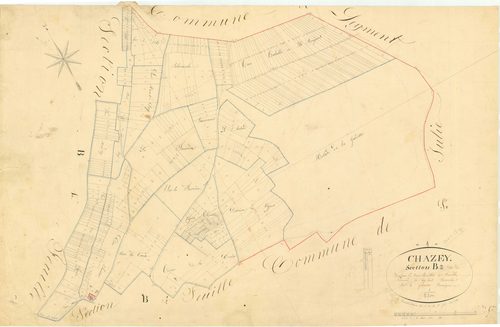 Chazey-sur-Ain - 3 P 5224 - 3 P 5224 -  Feuille 2  (1825)