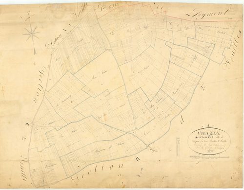 Chazey-sur-Ain - 3 P 5223 - 3 P 5223 -  Feuille 1  (1825)