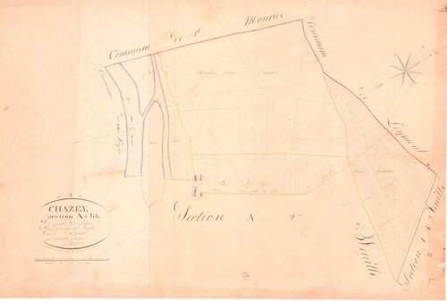 Chazey-sur-Ain - 3 P 5221 - 3 P 5221 -  Feuille 1  (1825)