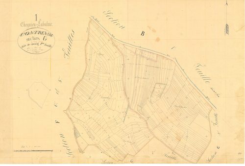 Cheignieu-la-Balme - 3 P 5446 - 3 P 5446 -  Feuille 1  (1833-1855)
