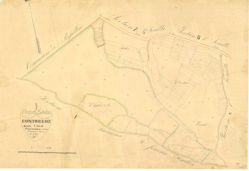 Cheignieu-la-Balme - 3 P 5444 - 3 P 5444 -  Feuille 3  (1833-1855)