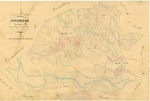 Cheignieu-la-Balme - 3 P 5419 - 3 P 5419 -  Feuille 4  (1833-1855)