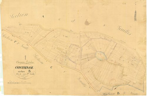 Cheignieu-la-Balme - 3 P 5420 - 3 P 5420 -  Feuille 1  (1833-1855)