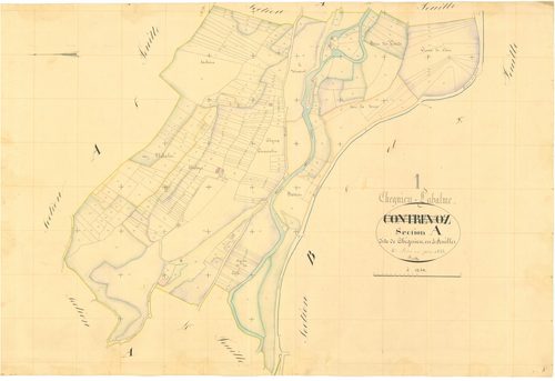 Cheignieu-la-Balme - 3 P 5418 - 3 P 5418 -  Feuille 3  (1833-1855)