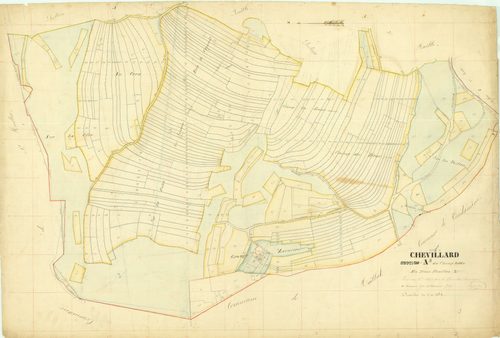 Chevillard - 3 P 5246 - 3 P 5246 -  Feuille 2  (1837)