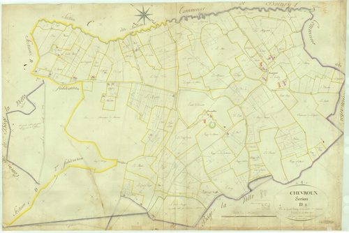 Chevroux - 3 P 5262 - 3 P 5262 -  Feuille 3  (1812)