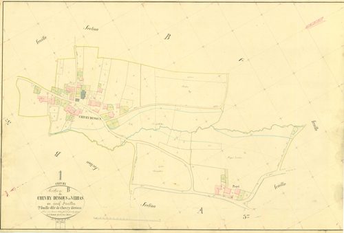 Chevry - 3 P 5268 - 3 P 5268 -  Feuille 2  (1845)