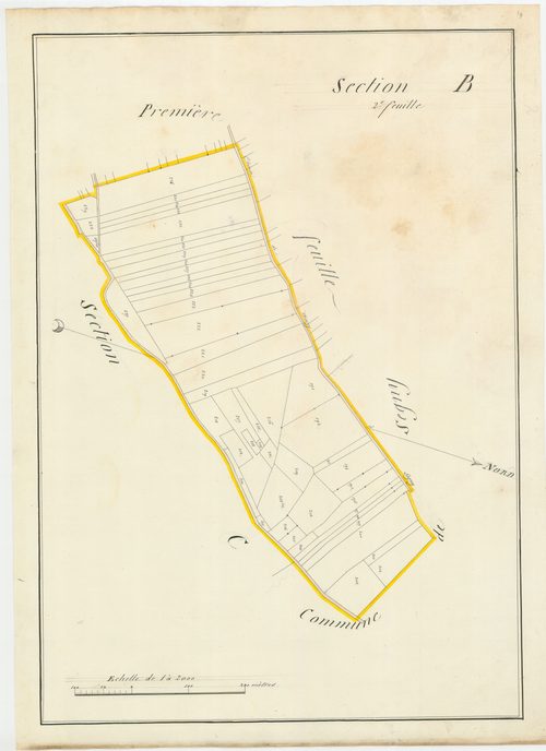 Chevry - 3 P 10096-4 - 3 P 10096-4 -  Feuille 2  (1807)