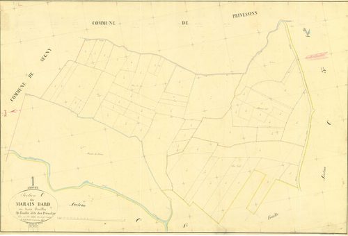 Chevry - 3 P 5273 - 3 P 5273 -  Feuille 2  (1845)