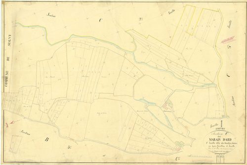 Chevry - 3 P 5272 - 3 P 5272 -  Feuille 1  (1845)