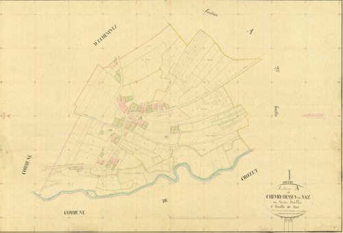 Chevry - 3 P 5264 - 3 P 5264 -  Feuille 1  (1845)