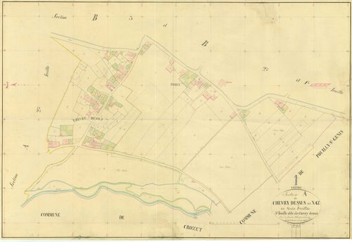 Chevry - 3 P 5266 - 3 P 5266 -  Feuille 3  (1845)
