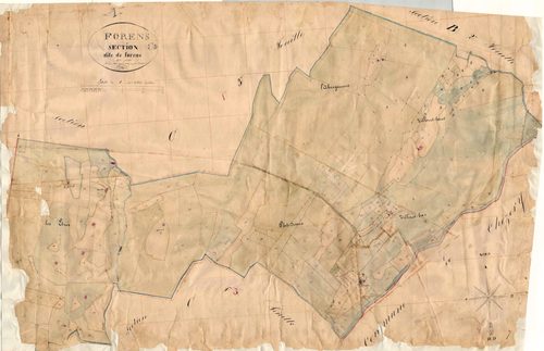 Forens - 3 P 6197 - 3 P 6197 -  Feuille 2  (1833)