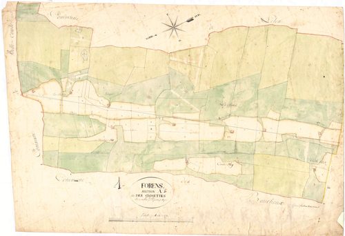 Forens - 3 P 6192 - 3 P 6192 -  Feuille 1  (1833)