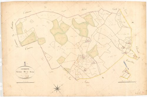 Civrieux - 3 P 5309 - 3 P 5309 -  Feuille 1  (1819)