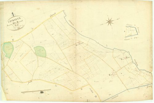 Civrieux - 3 P 5313 - 3 P 5313 -  Feuille 3  (1819)