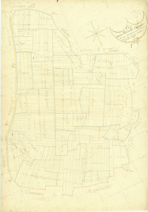 Cize - 3 P 5319 - 3 P 5319 -  Feuille 2  (1825)