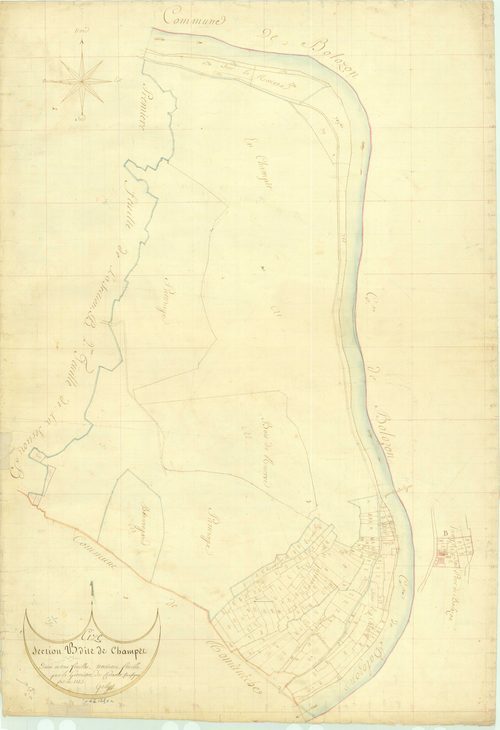 Cize - 3 P 5320 - 3 P 5320 -  Feuille 3  (1825)
