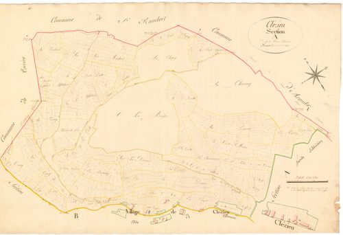 Cleyzieu - 3 P 10109-2 - 3 P 10109-2 -  Feuille 1  (1811)