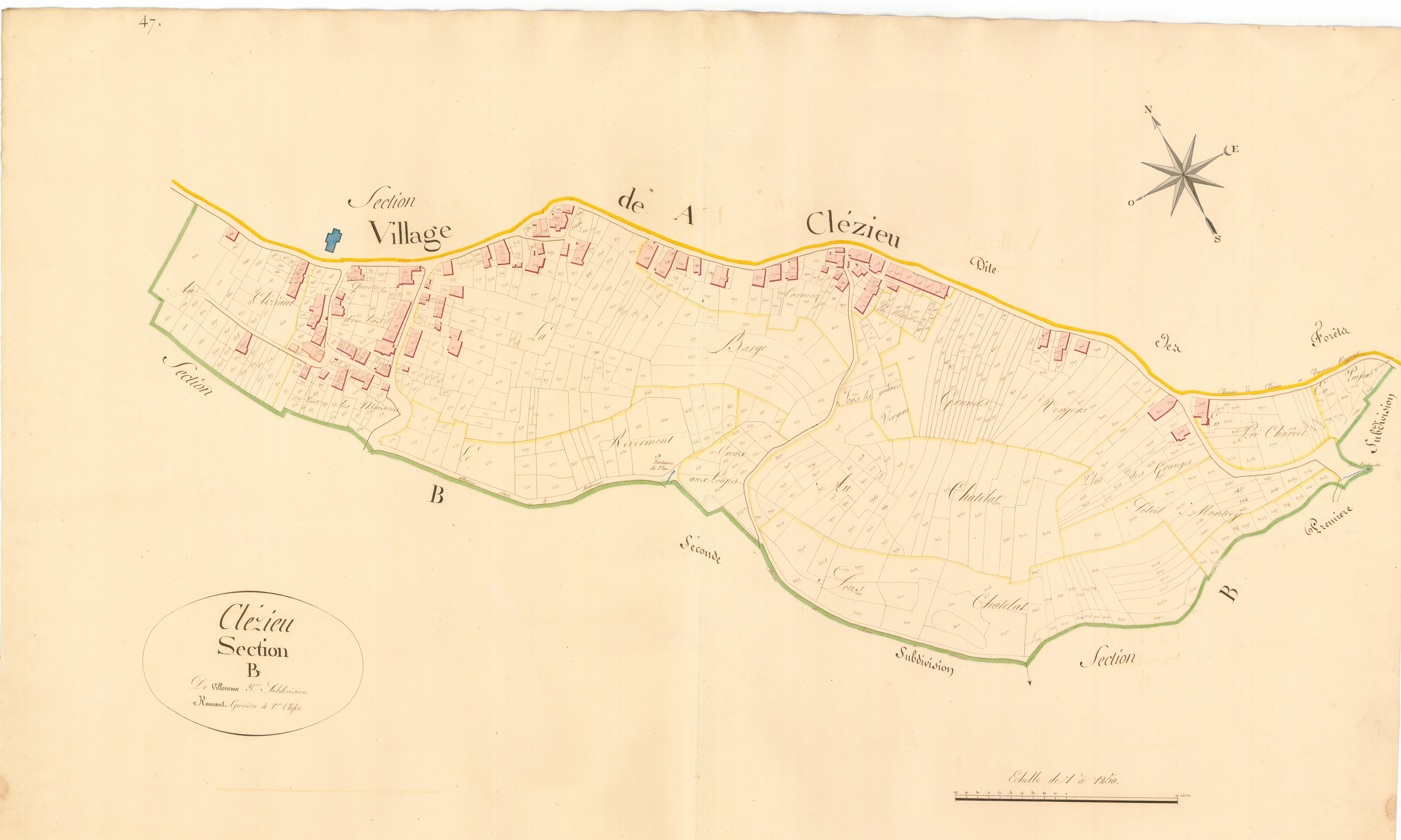 Cleyzieu - 3 P 10109-6 - 3 P 10109-6 -  Feuille 3  (1811)