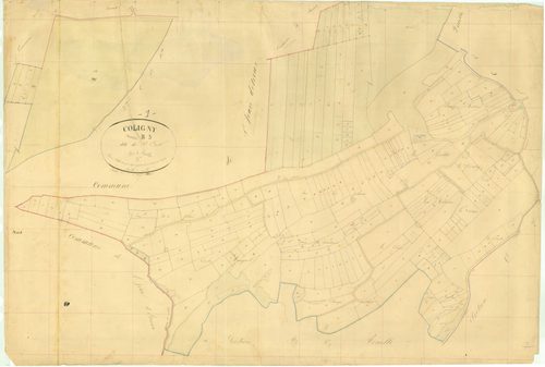 Coligny - 3 P 5334 - 3 P 5334 -  Feuille 3  (1836)