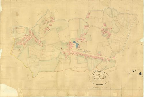 Coligny - 3 P 5339 - 3 P 5339 -  Feuille 1  (1836)