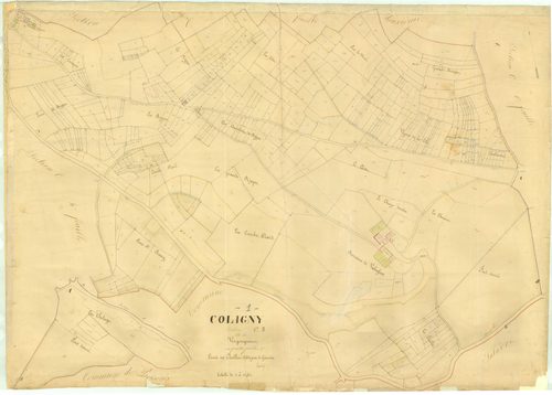 Coligny - 3 P 5337 - 3 P 5337 -  Feuille 3  (1836)