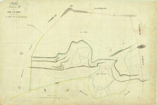 Collonges - 3 P 5348 - 3 P 5348 -  Feuille 1  (1846)