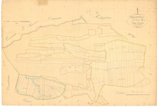 Colomieu - 3 P 5384 - 3 P 5384 -  Feuille 1  (1836)