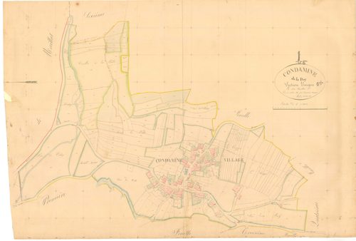 Condamine-la-Doye - 3 P 5403 - 3 P 5403 -  Feuille 5  (1837)