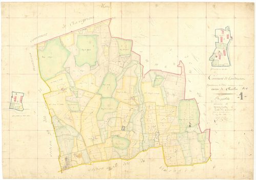 Condeissiat - 3 P 5406 - 3 P 5406 -  Feuille 1  (1811)