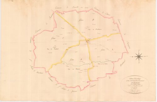 Condeissiat - 3 P 10148-1 - 3 P 10148-1 -  Tableau d'assemblage  (1811)