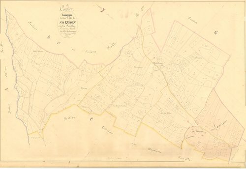 Confort - 3 P 6760 - 3 P 6760 -  Feuille 1  (1846-1858)