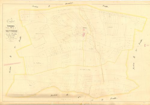 Confort - 3 P 6758 - 3 P 6758 -  Feuille 5  (1846-1858)