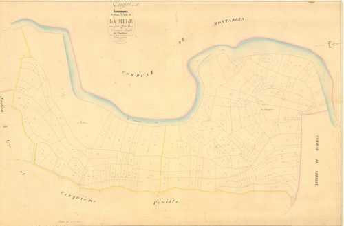 Confort - 3 P 6748 - 3 P 6748 -  Feuille 1  (1846-1858)