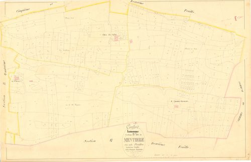 Confort - 3 P 6756 - 3 P 6756 -  Feuille 3  (1846-1858)