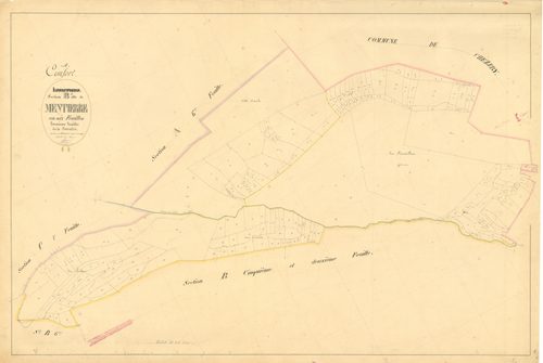 Confort - 3 P 6754 - 3 P 6754 -  Feuille 1  (1846-1858)