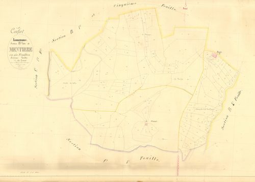 Confort - 3 P 6759 - 3 P 6759 -  Feuille 6  (1846-1858)