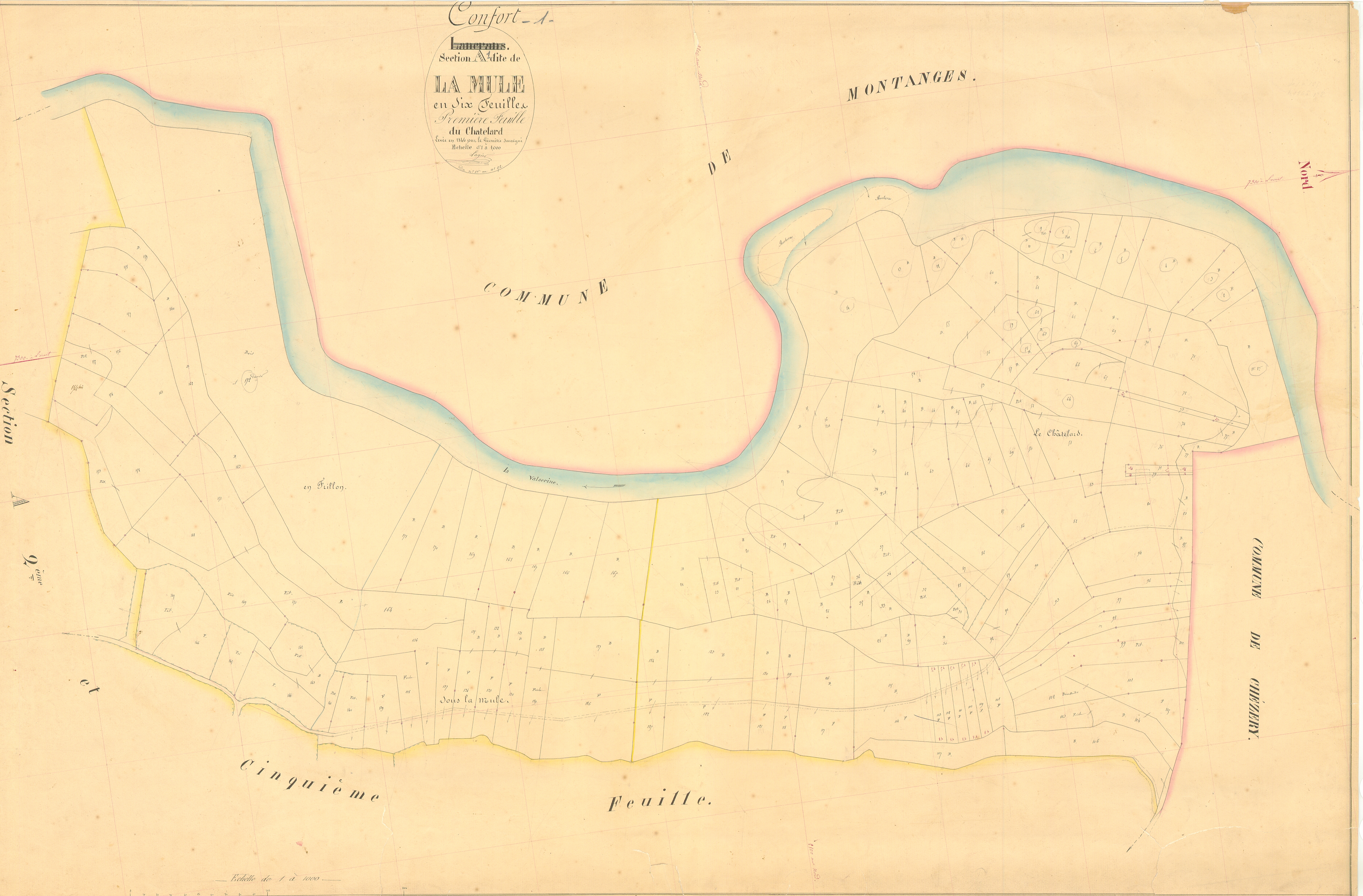Confort - 3 P 6748 - 3 P 6748 - Feuille 1 (1846-1858)