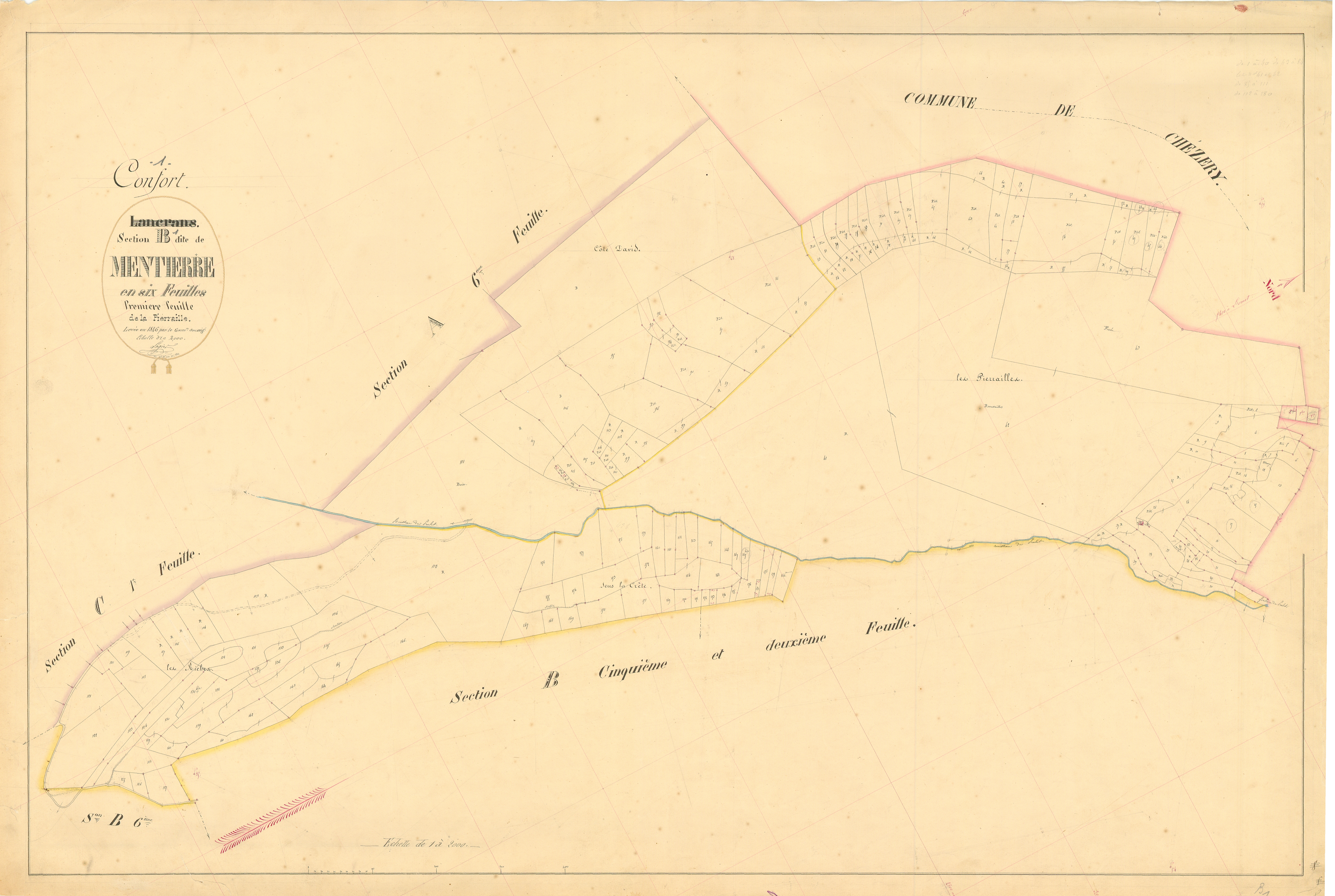 Confort - 3 P 6754 - 3 P 6754 - Feuille 1 (1846-1858)