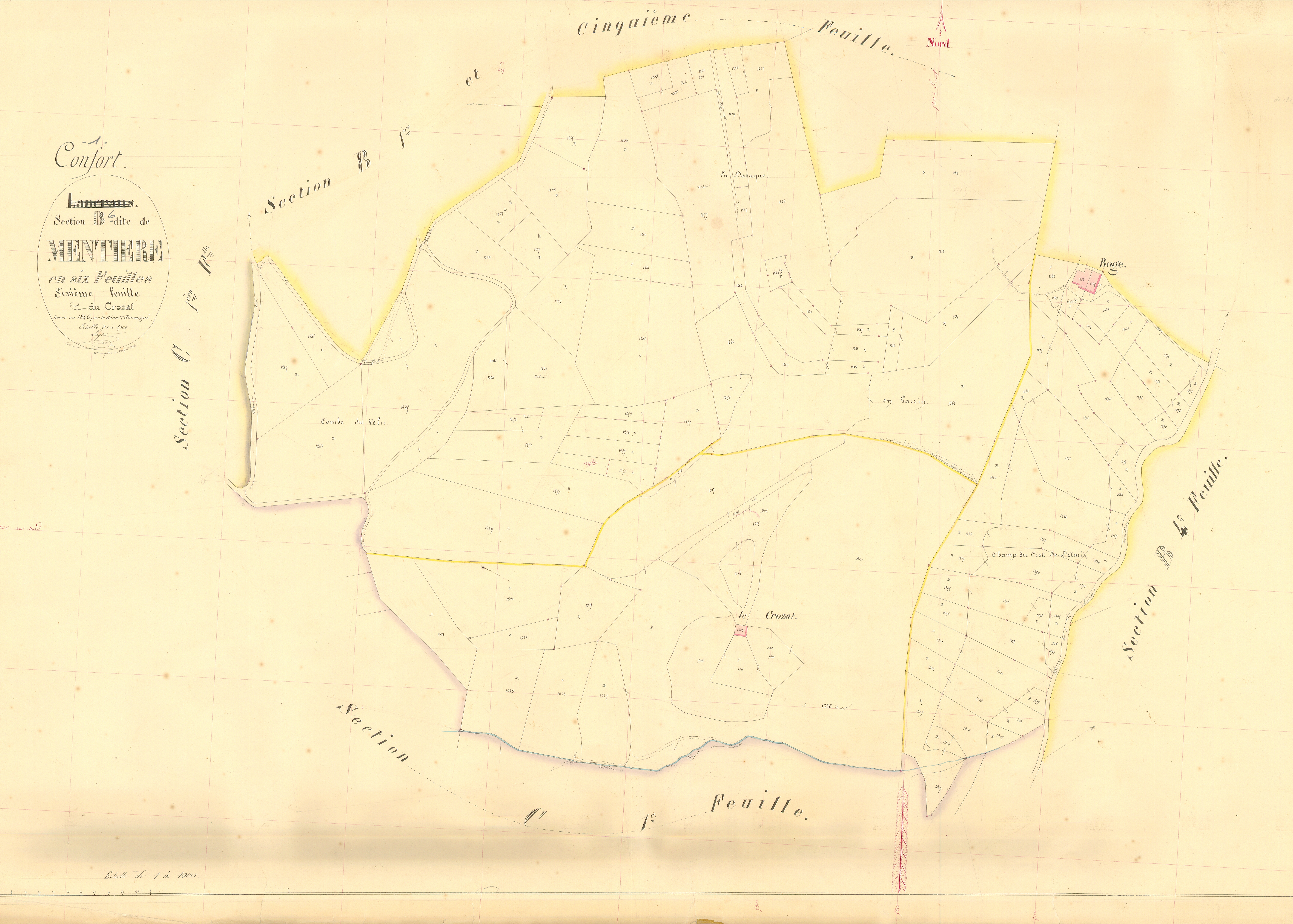 Confort - 3 P 6759 - 3 P 6759 - Feuille 6 (1846-1858)