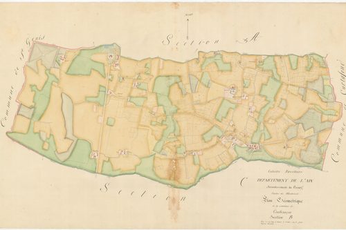 Confrançon - 3 P 10119-3 - 3 P 10119-3 -  Feuille 1  (1809)