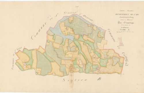 Confrançon - 3 P 10119-2 - 3 P 10119-2 -  Feuille 1  (1809)