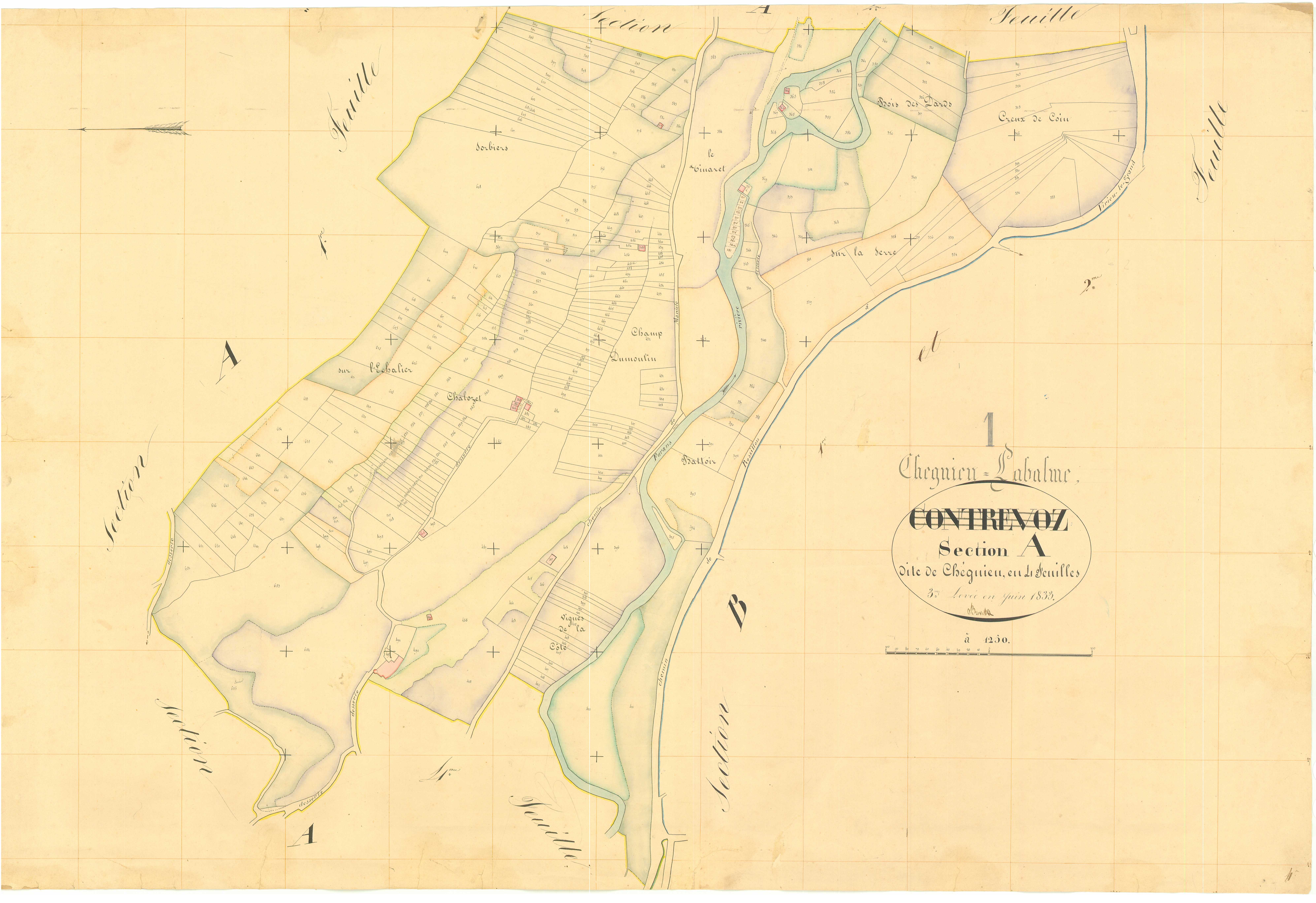 Contrevoz - 3 P 5418 - 3 P 5418 - Feuille 3 (1833-1855)