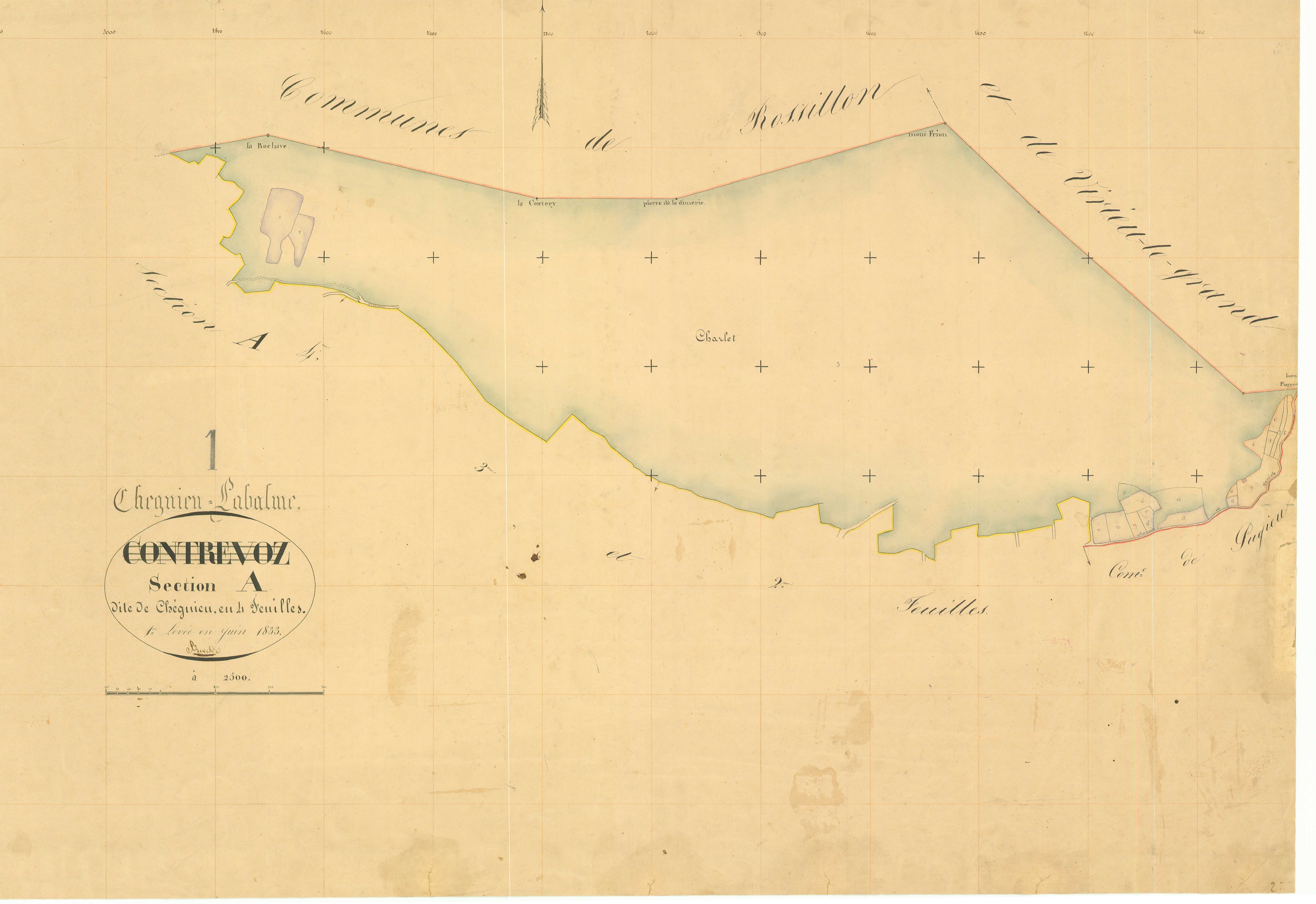 Contrevoz - 3 P 5416 - 3 P 5416 - Feuille 1 (1833-1855)