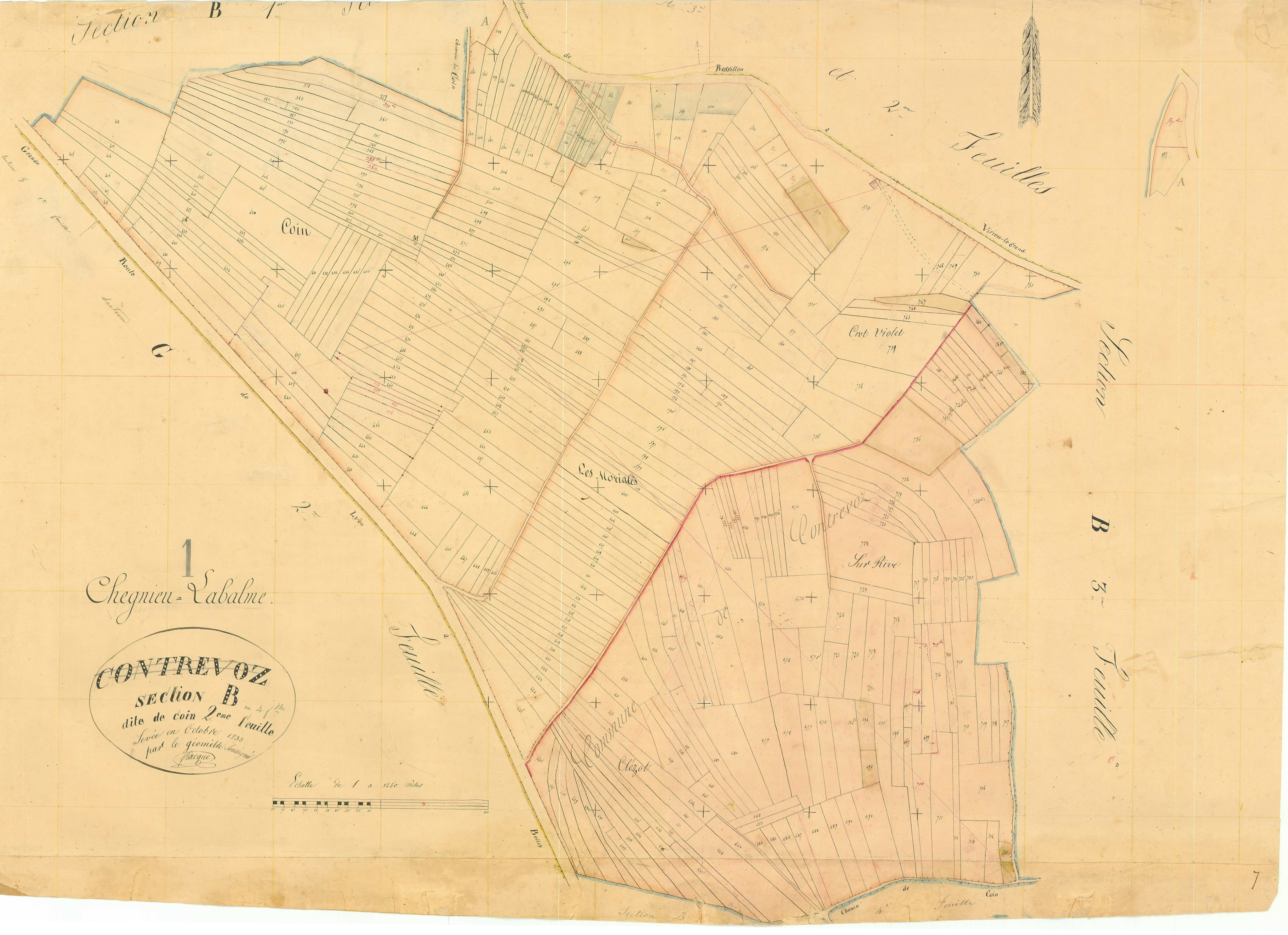 Contrevoz - 3 P 5421 - 3 P 5421 - Feuille 2 (1833-1855)